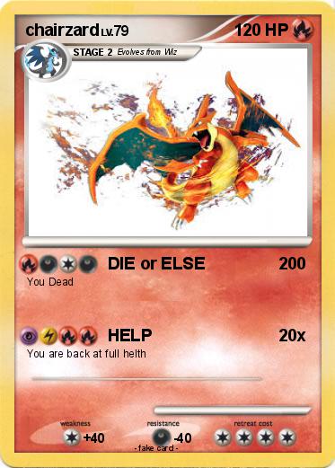 Pokemon chairzard