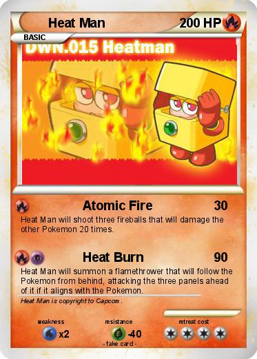 Pokemon Heat Man