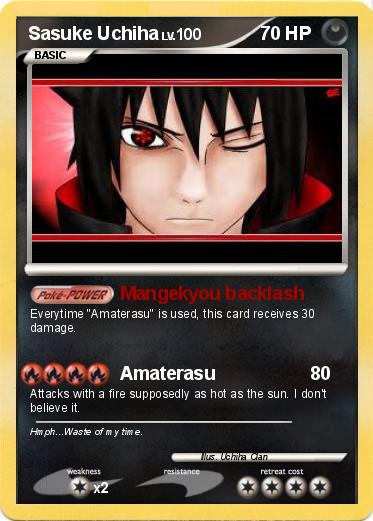 Pokemon Sasuke Uchiha