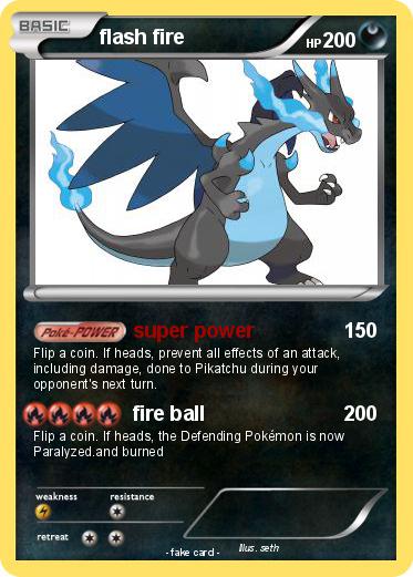 Pokemon flash fire