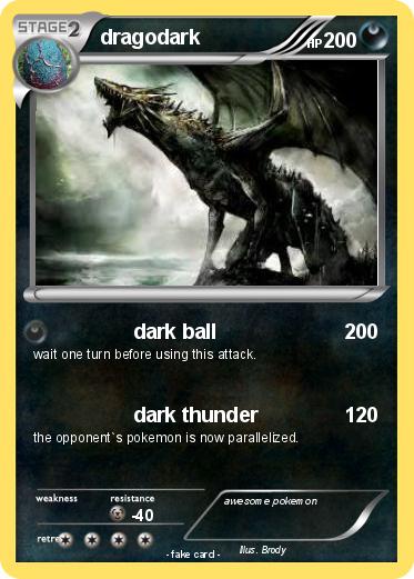 Pokemon dragodark