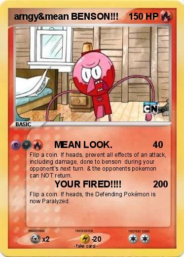 Pokemon arngy&mean BENSON!!!