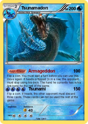 Pokemon Tsunamadon