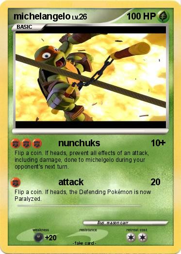 Pokemon michelangelo