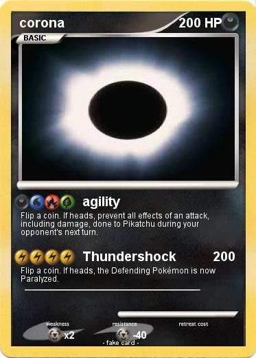 Pokemon corona