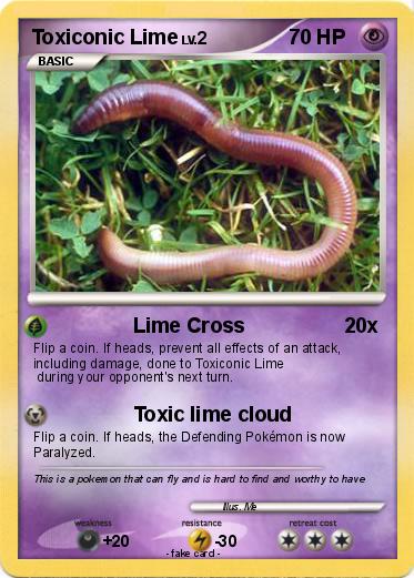 Pokemon Toxiconic Lime