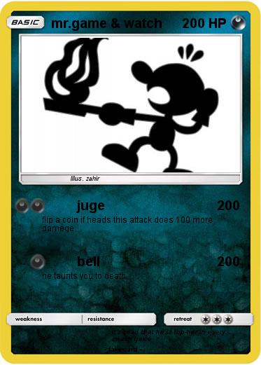 Pokemon mr.game & watch