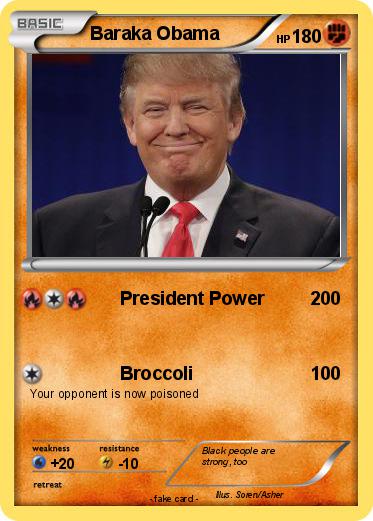 Pokemon Baraka Obama