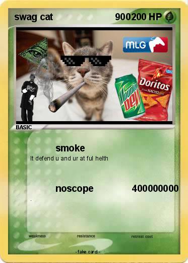 Pokemon swag cat                        900