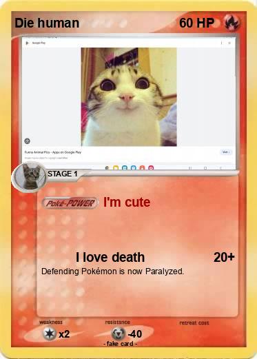 Pokemon Die human