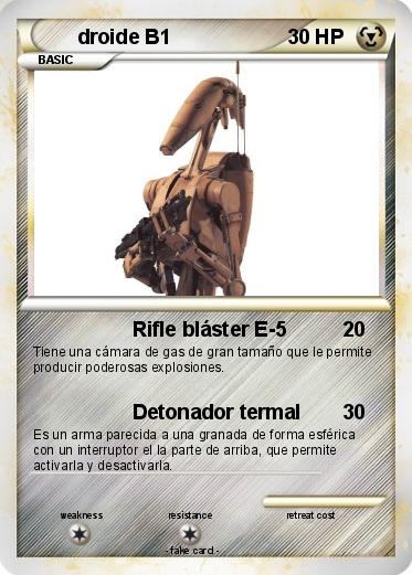 Pokemon droide B1