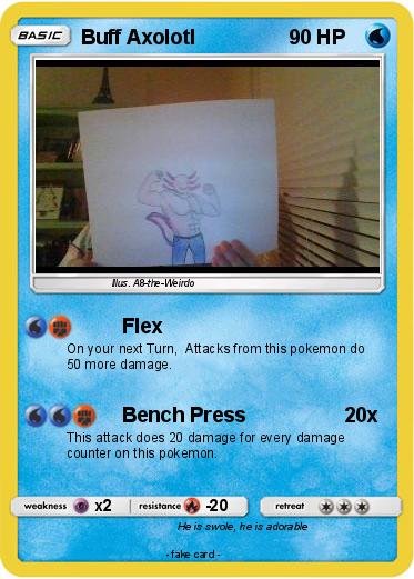 Pokemon Buff Axolotl