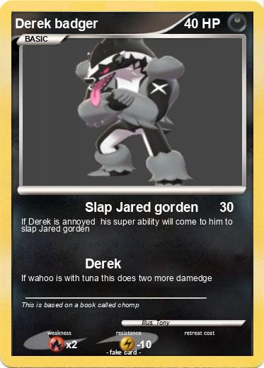 Pokemon Derek badger