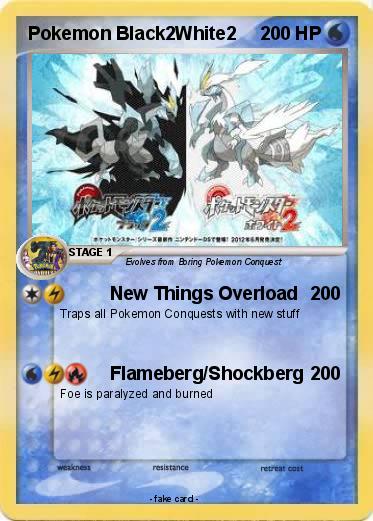 Pokemon Pokemon Black2White2