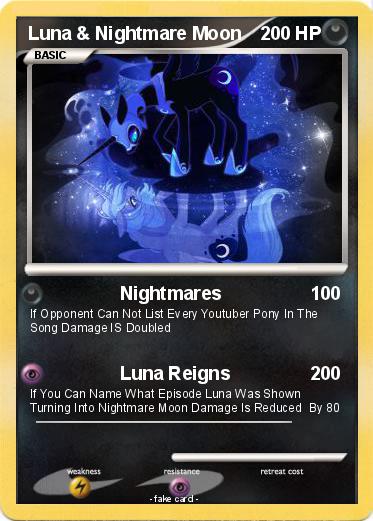 Pokemon Luna & Nightmare Moon