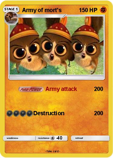 Pokemon Army of mort's