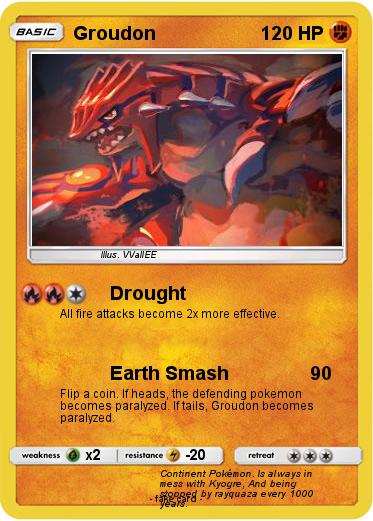 Pokemon Groudon