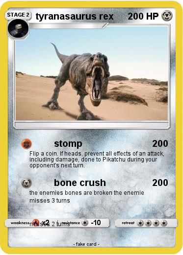 Pokemon tyranasaurus rex