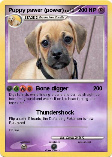Pokemon Puppy pawer (power)