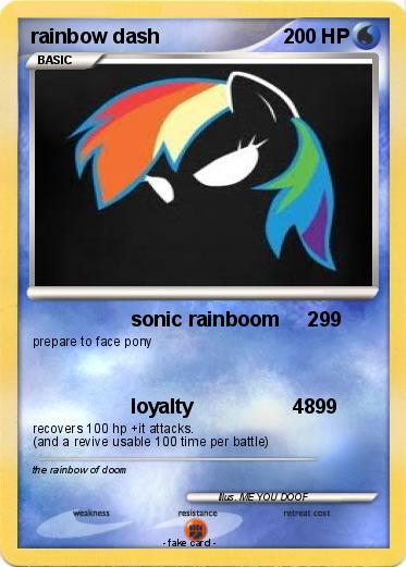 Pokemon rainbow dash