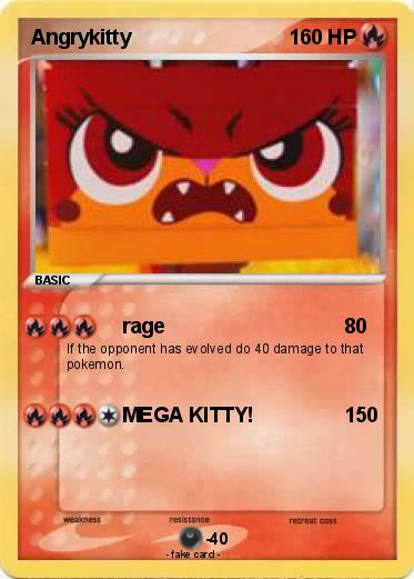 Pokemon Angrykitty