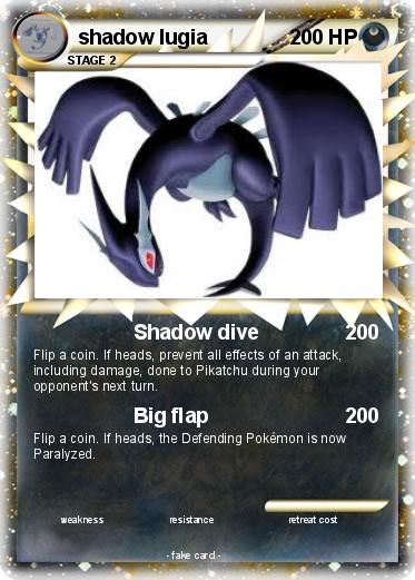 Pokemon shadow lugia