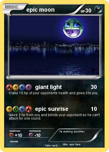 Pokemon epic moon