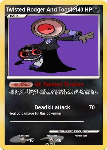 Pokemon Twisted Rodger And Toodle Pokemon Twisted Rodger And Toodle