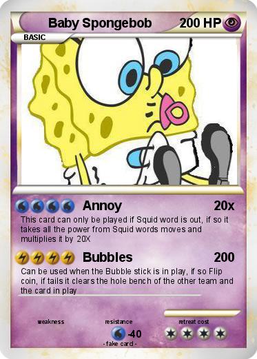 Pokemon Baby Spongebob