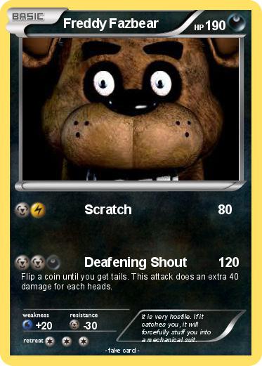 Pokemon Freddy Fazbear