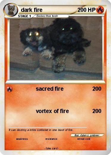 Pokemon dark fire
