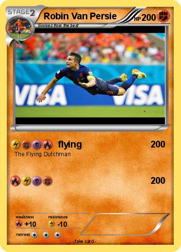 Pokemon Robin Van Persie