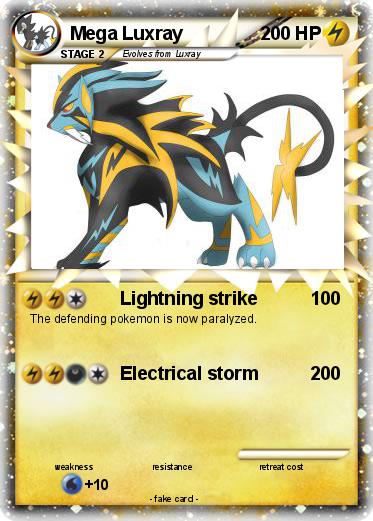 Pokemon Mega Luxray