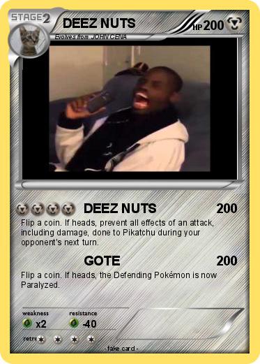 Pokemon DEEZ NUTS