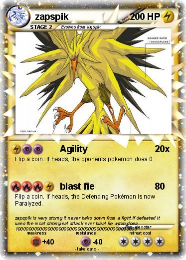 Pokemon zapspik