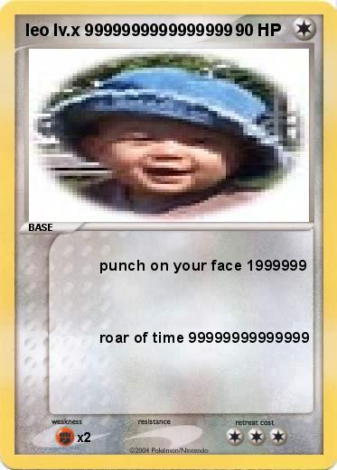 Pokemon leo lv.x 9999999999999999