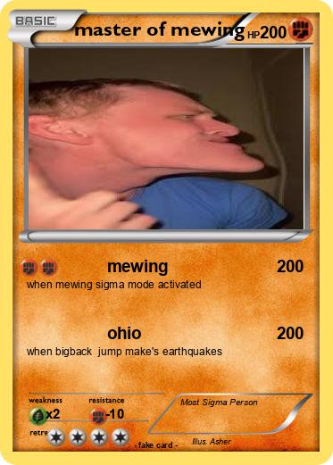 Pokemon master of mewing