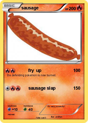 Pokemon sausage
