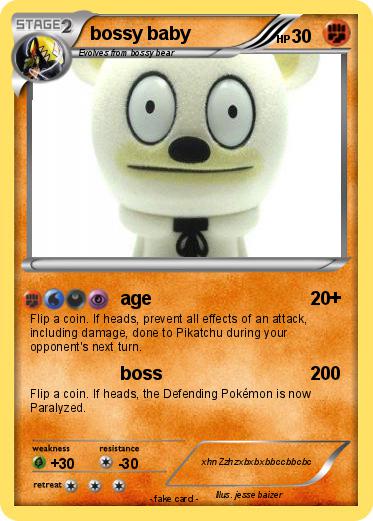 Pokemon bossy baby