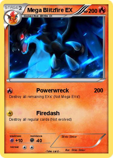 Pokemon Mega Blitzfire EX