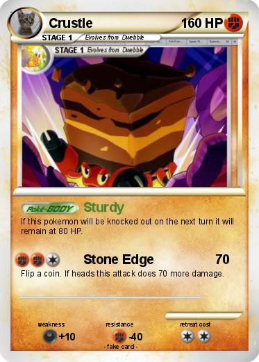Pokemon Crustle
