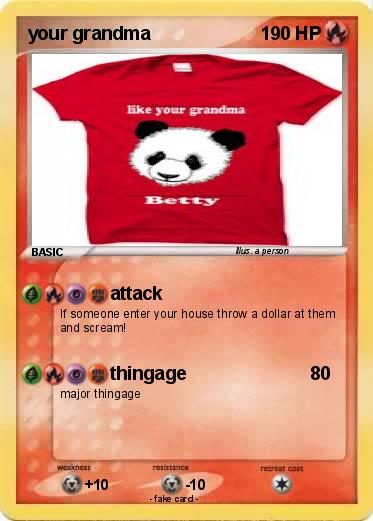 Pokemon your grandma