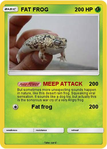 Pokemon FAT FROG
