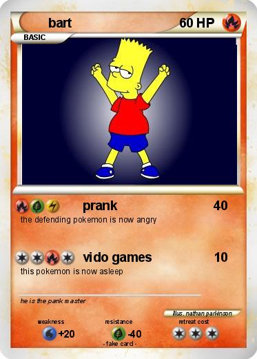 Pokemon bart