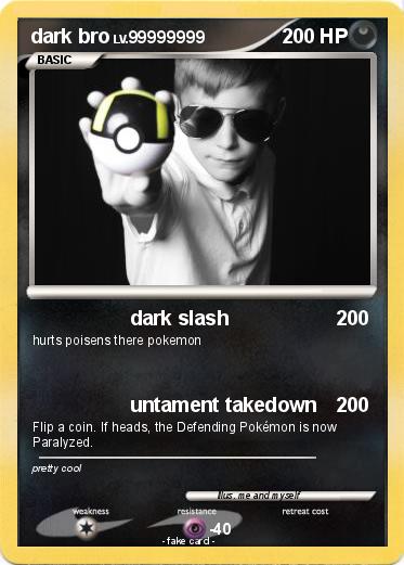 Pokemon dark bro