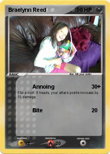 Pokemon Braelynn Reed
