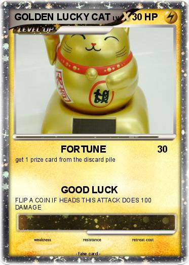 Pokemon GOLDEN LUCKY CAT
