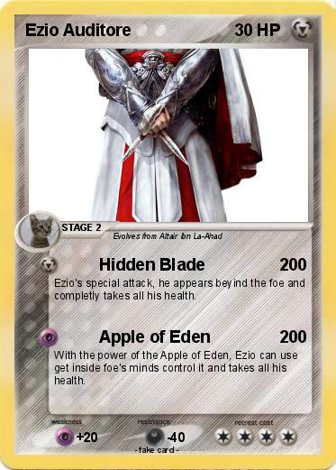 Pokemon Ezio Auditore