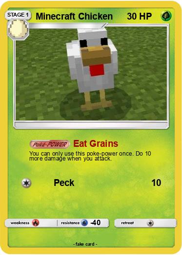 Pokemon Minecraft Chicken