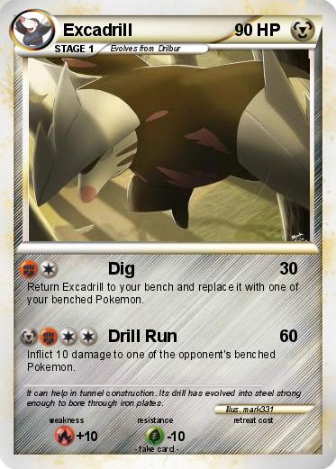 Pokemon Excadrill